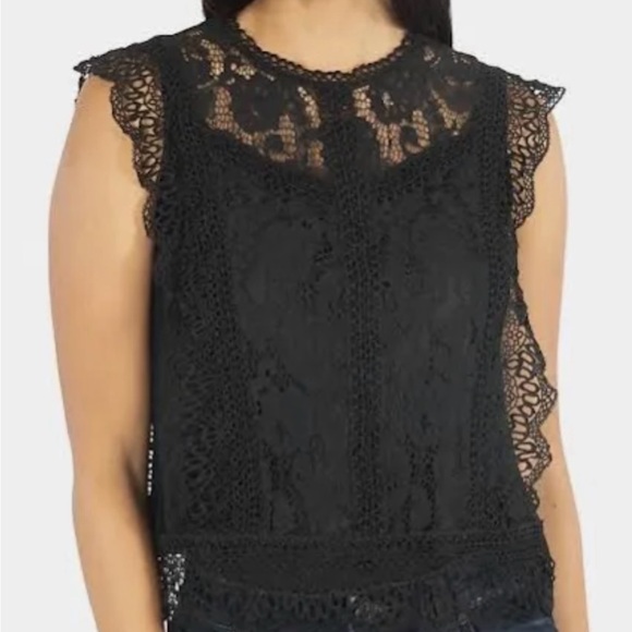 Beautiful Lace Sleeveless Top - Picture 6 of 8